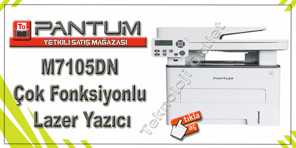 Pantum M7105DN Çok Fonksiyonlu Lazer Yazıcı