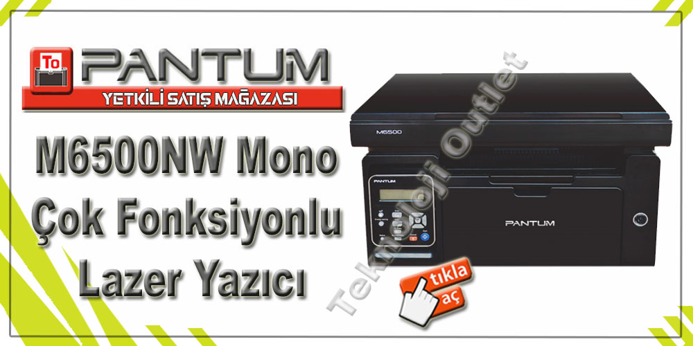 Pantum M6500NW Mono Çok Fonksiyonlu Lazer Yazıcı