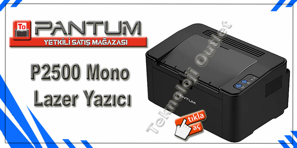 Pantum P2500 Mono Lazer Yazıcı 